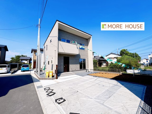本庄市栄第8　新築住宅7号棟の外観