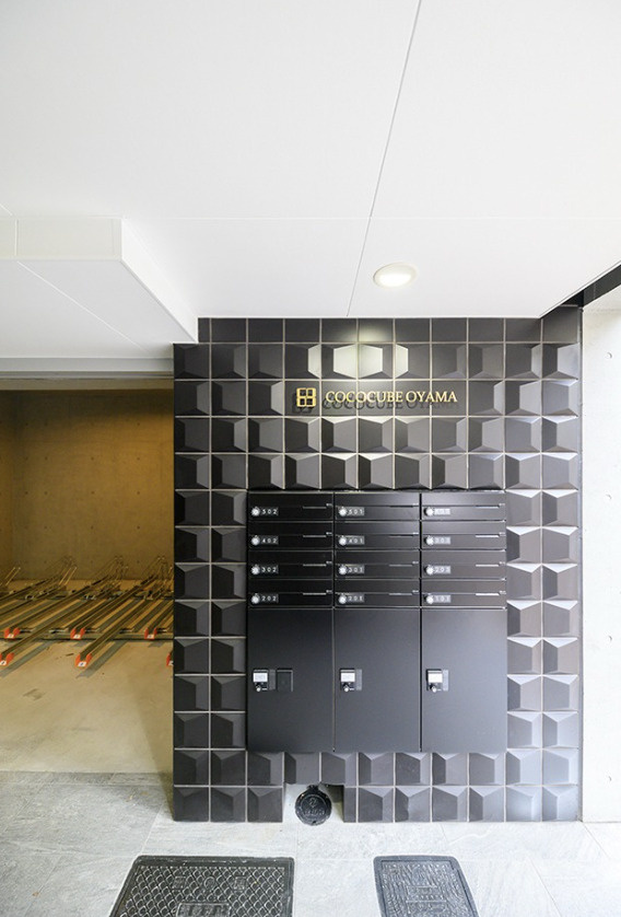 COCOCUBE OYAMAのエントランス