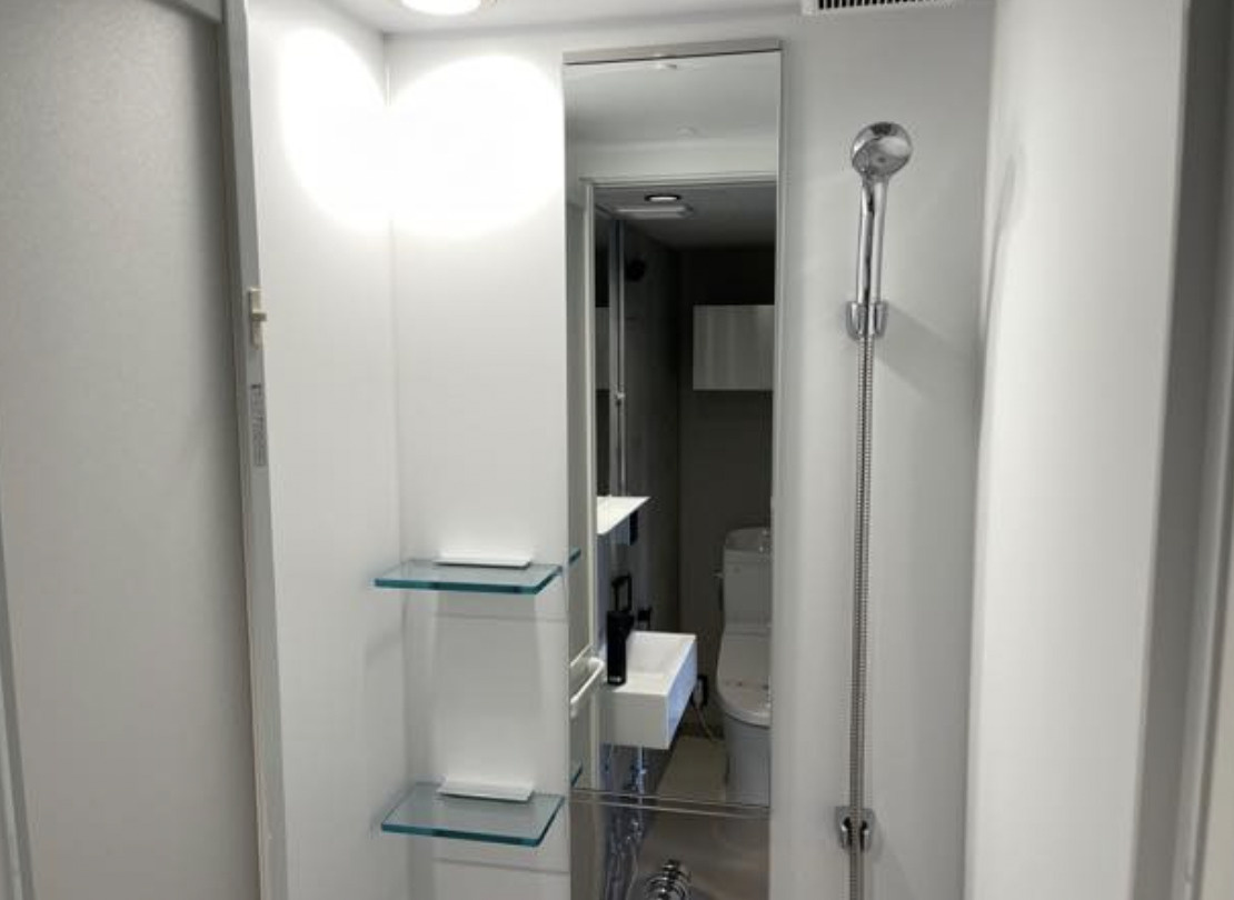 COCOCUBE OYAMAのシャワールーム