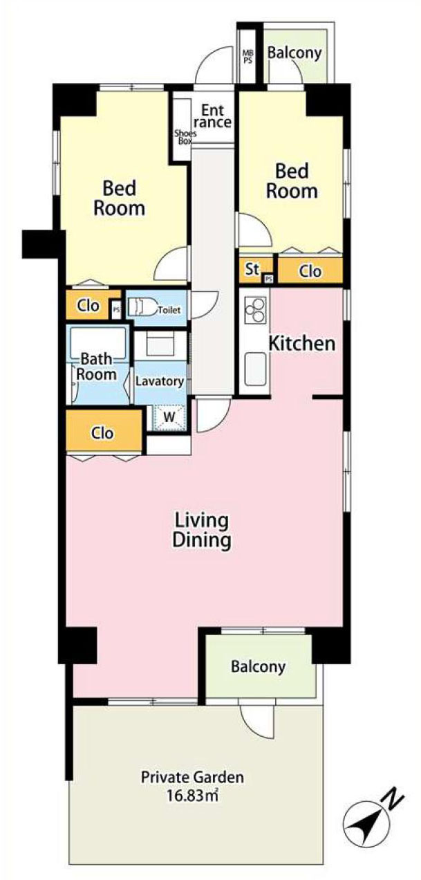 昭島市美堀町５丁目の中古マンション