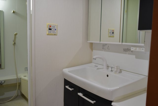 昭島市美堀町５丁目の中古マンションの独立洗面台