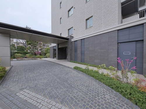 ライオンズ武蔵浦和ブライトフォートのエントランス|エントランス外観　※前回募集時2021年4月撮影