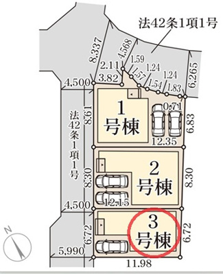 【区画図】 | リーブルガーデン栗東市小柿１０丁目 | 区画図
