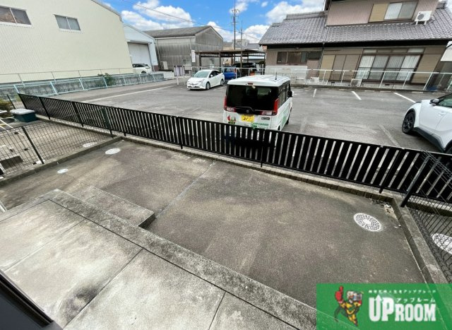 グレースハイム六の坪のバルコニー