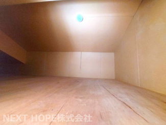 【収納】 | ろうきん若王寺コーポ | ロフト内です♪たくさんの収納ができます！！