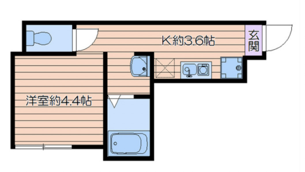 ラプラス南池袋の間取り