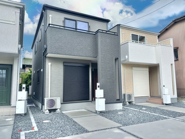 【仲介手数料無料／あま市】リーブルファイン　あま市七宝町川部第5　全3棟　新築戸建　2号棟の外観