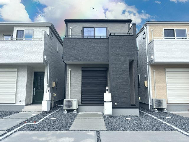 【仲介手数料無料／あま市】リーブルファイン　あま市七宝町川部第5　全3棟　新築戸建　2号棟の外観