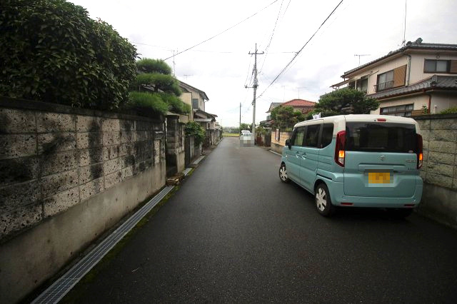 小山市乙女　1期の前面道路含む現地写真