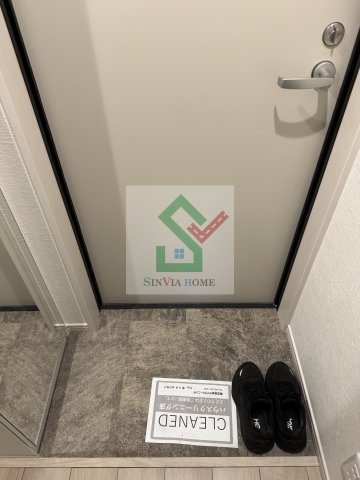 ケイアイレジデンス久米川の玄関