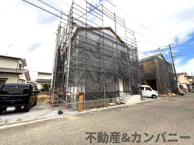 クレイドルガーデン西垣生第2-2号棟　新築分譲住宅(全2棟)の外観|外観もきれいです