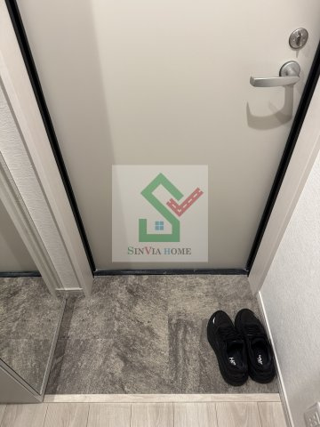 ケイアイレジデンス久米川の玄関