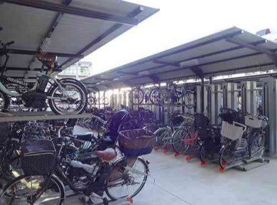 【その他共用部分】 | サンメゾン緑地公園アベニュー | 駐輪場★