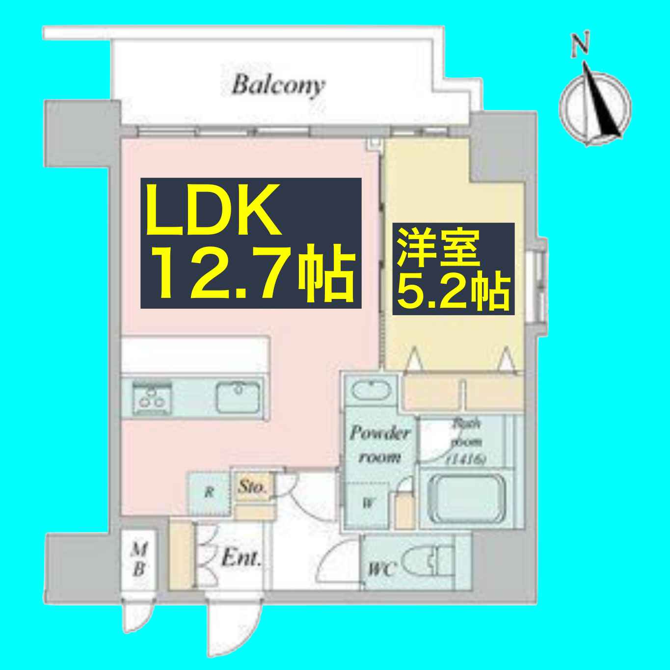 スプランディッド大須門前町の間取り