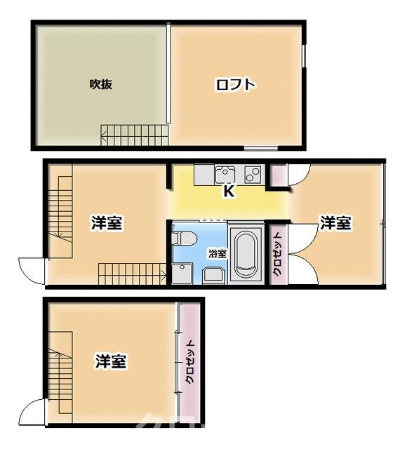 京都みやびの間取り