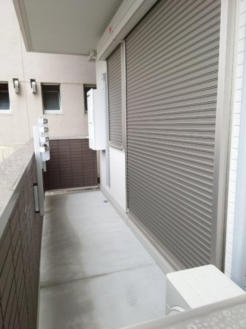 トレンタ氷室のバルコニー