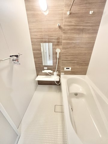 【仲介手数料無料／あま市】リーブルファイン　あま市七宝町川部第5　全3棟　新築戸建　3号棟の浴室