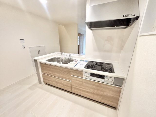 【仲介手数料無料／あま市】リーブルファイン　あま市七宝町川部第5　全3棟　新築戸建　3号棟のキッチン