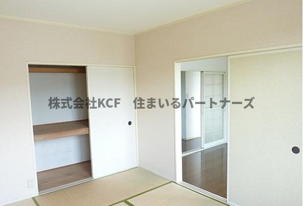 エステート中園の収納|収納があります
外はこのようになっています