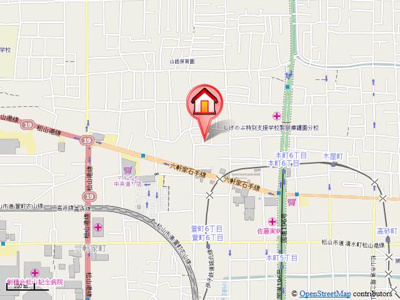 【地図】 | 花の町住宅