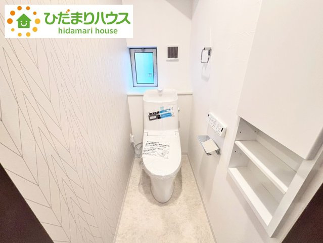 野田市光葉町2丁目　中古戸建　平成23年築のトイレ