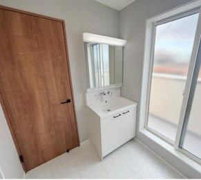 堺市中区福田　限定1邸　新築戸建の独立洗面台