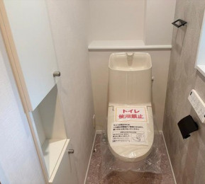 堺市中区福田　限定1邸　新築戸建のトイレ