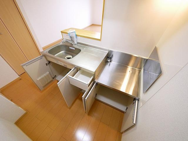 カルムメゾン（大和郡山市）のキッチン|キッチンです