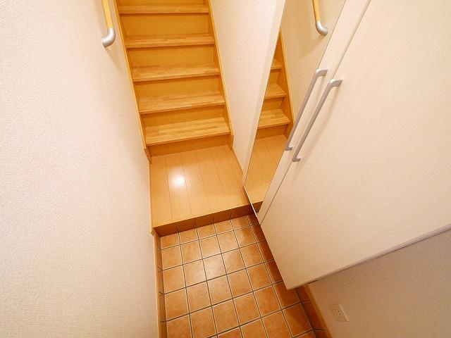 カルムメゾン（大和郡山市）の玄関|玄関です