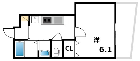 CIEL御影の間取り
