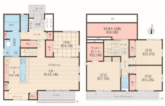 富士市松本の中古一戸建