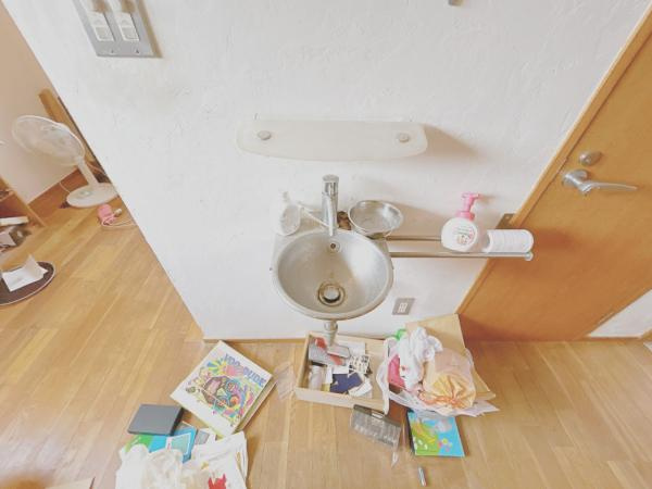 富士市松岡の中古一戸建|2階洗面台