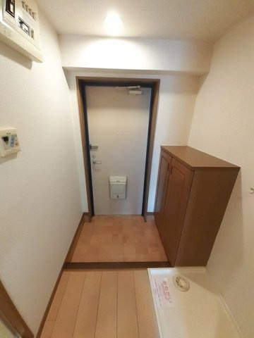 ペルレパークＢの玄関