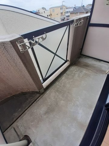 ペルレパークＢのバルコニー