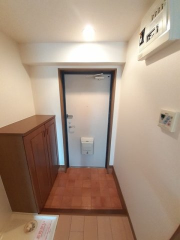 ペルレパークＢの玄関