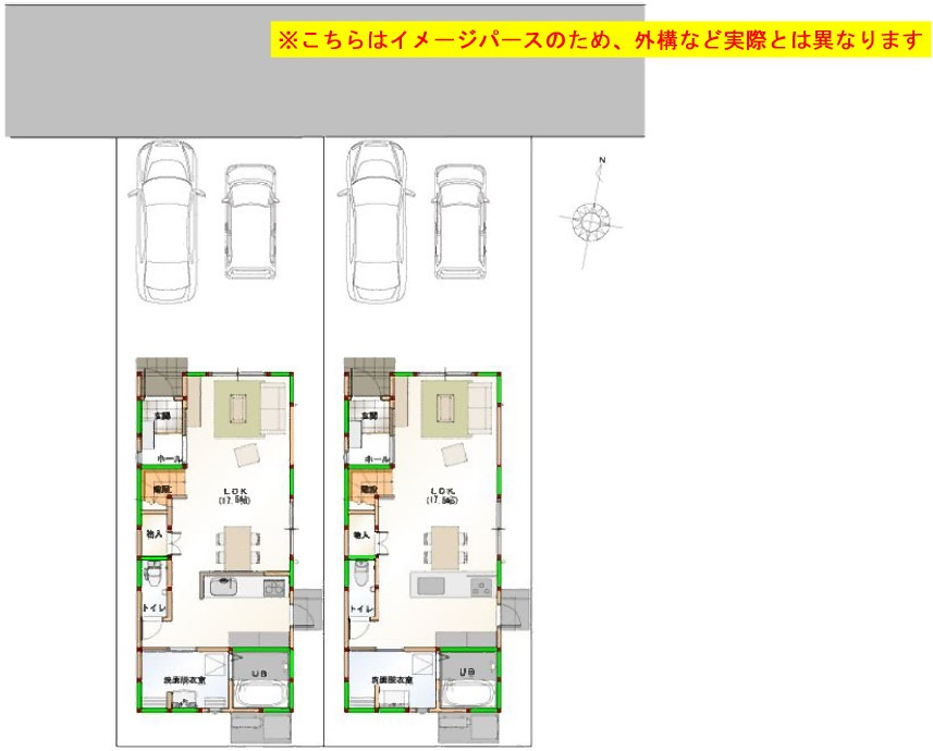 一宮中町　新築戸建⑦　（全2区画）の区画図|⑦