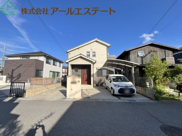 加古郡播磨町古宮1丁目　　山陽電鉄「播磨町駅」徒歩6分の前面道路含む現地写真