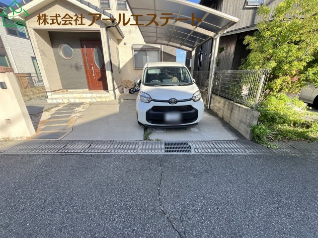 加古郡播磨町古宮1丁目　　山陽電鉄「播磨町駅」徒歩6分の前面道路含む現地写真
