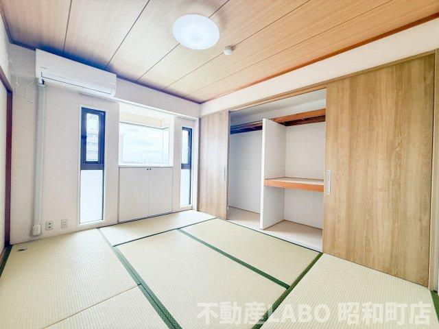 メロディハイム東帝塚山の寝室