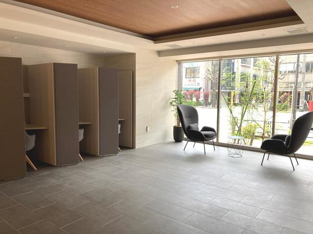 パークアクシス神保町のロビー