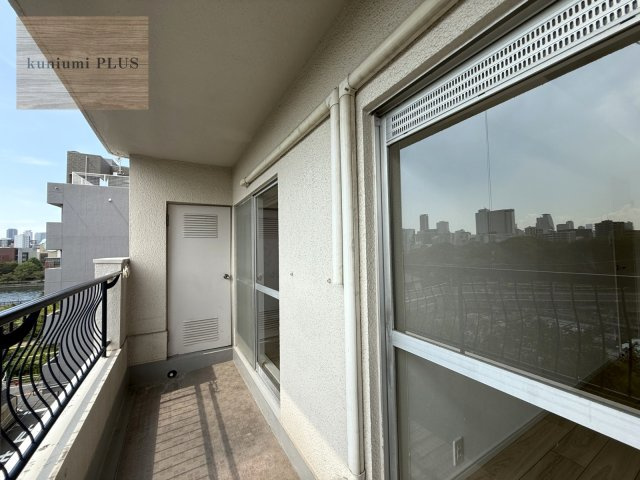 シャンボール天満のバルコニー