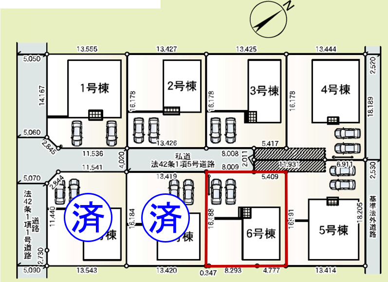 上里町嘉美第４（全８棟）6号棟