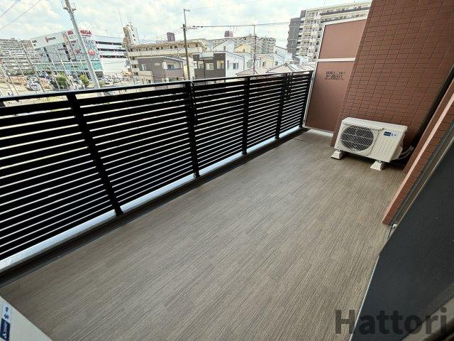 プレジオ三国EUROのバルコニー