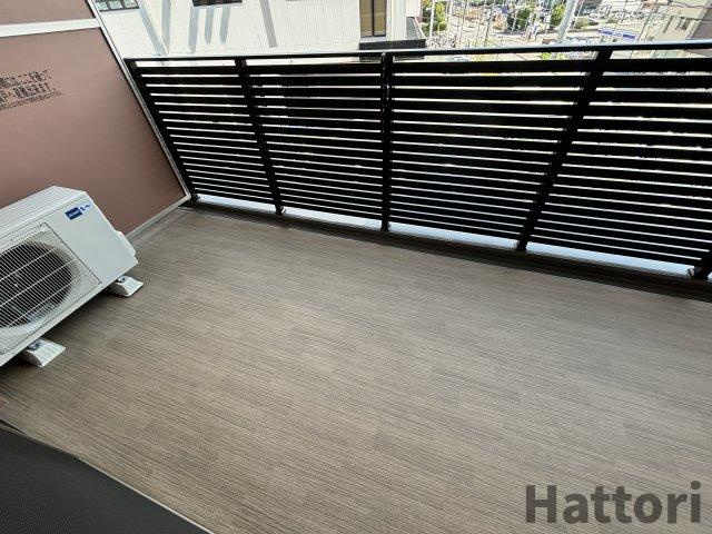 プレジオ三国EUROのバルコニー