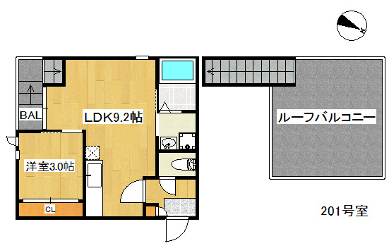 【間取り】 | Grandtic　住吉　仲介手数料、初期費用が安いプライスホーム！