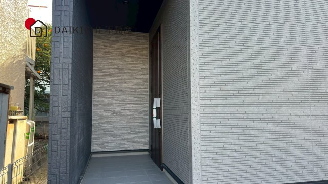 【前面道路含む現地写真】 | 加須市久下1丁目2期　新築戸建　全1棟　1号棟