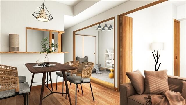 レクセルマンション舞浜第２の居間・リビング|写真はＣＧイメージです