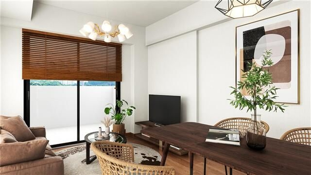 レクセルマンション舞浜第２の居間・リビング|写真はＣＧイメージです