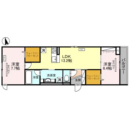 【間取り】 | D-GLANZ EAST