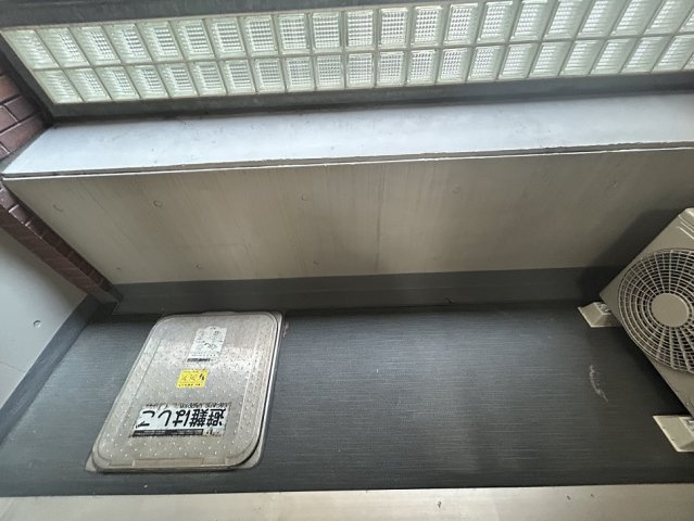 ISM中之島レジデンスのバルコニー